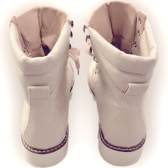 MI.IM CHUNKY SOLE WOMEN’S BOOTS, Street Wear, Gorpcore CANVAS UPPER, Sz. 8.5, - Picture 3 of 16